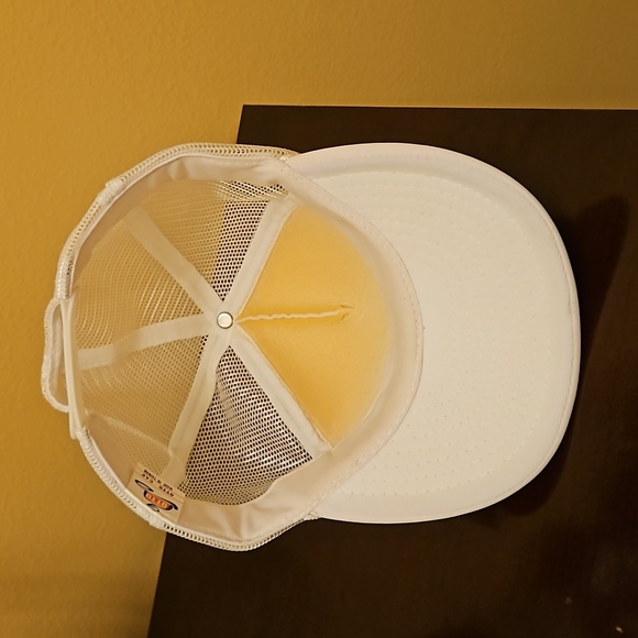 VINTAGE SCHWISTER FORD CAP HAT CAP TRUCKER 1980s white blue adjustable str… - Picture 6 of 8